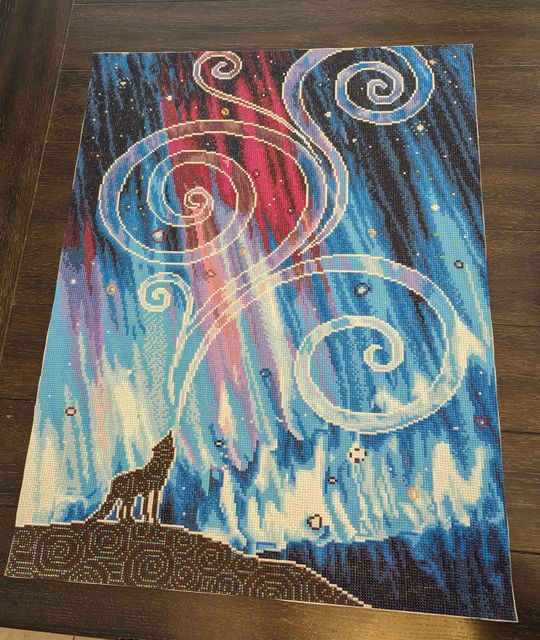 ダイヤモンドアートクラブ　DIYダイヤモンドアートキット Wolf Song Wolf Song – Diamond Art Club