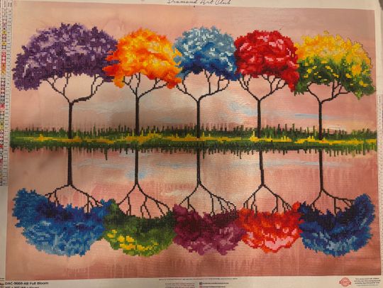 DAC ダイヤモンドアートクラブ Blooming Full Bloom – Diamond Art Club
