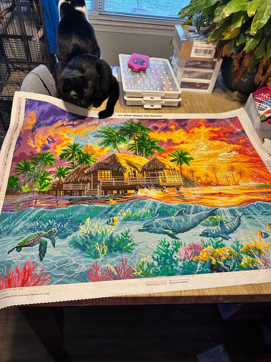 Peaceful Paradise – Diamond Art Club