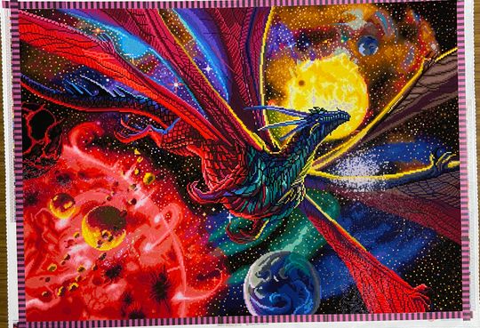 Space Dragon – Diamond Art Club