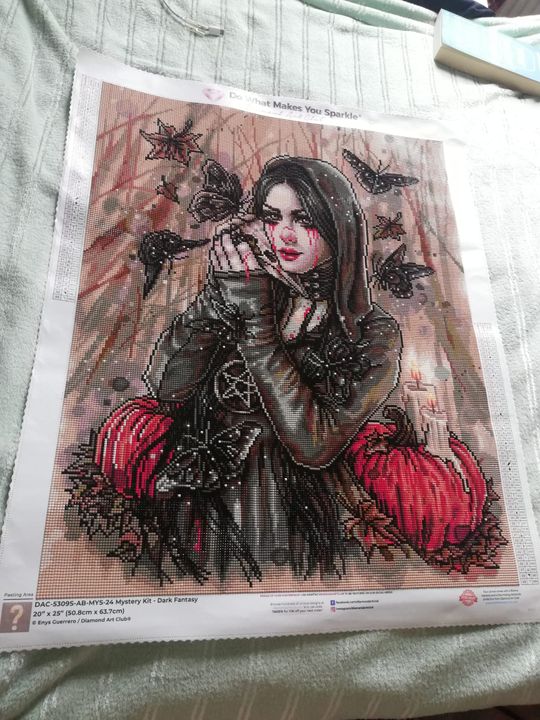 Mystery Kit #24 - Dark Fantasy (Halloween) – Diamond Art Club