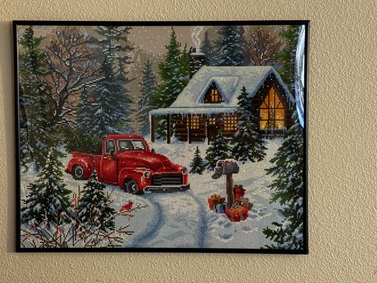 ダイヤモンドアートクラブ Snow Cabin Ornamemt Snow Cabin Ornament – Diamond Art Club