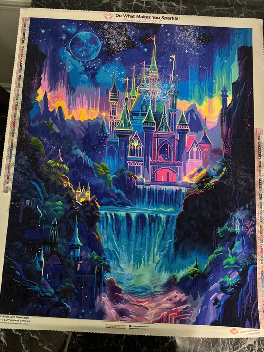 ダイヤモンドアートクラブ Elven Castle キット Elven Castle – Diamond Art Club