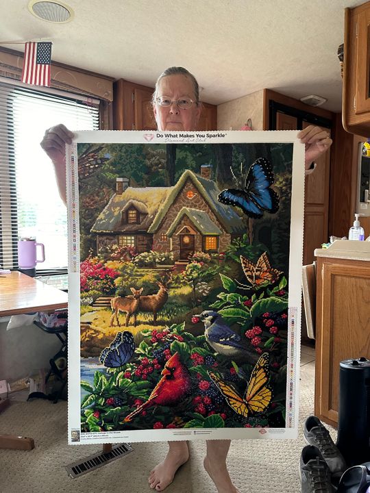 Cottage in the Woods – Diamond Art Club