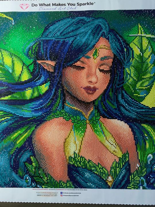 Blueberry Fairy – Diamond Art Club