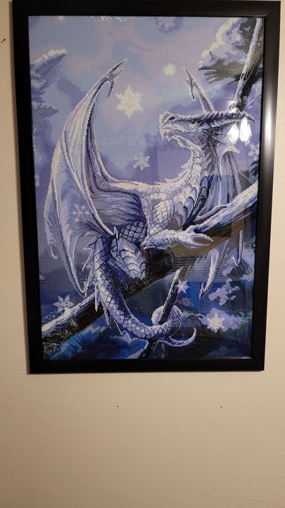 Snow Dragon – Diamond Art Club