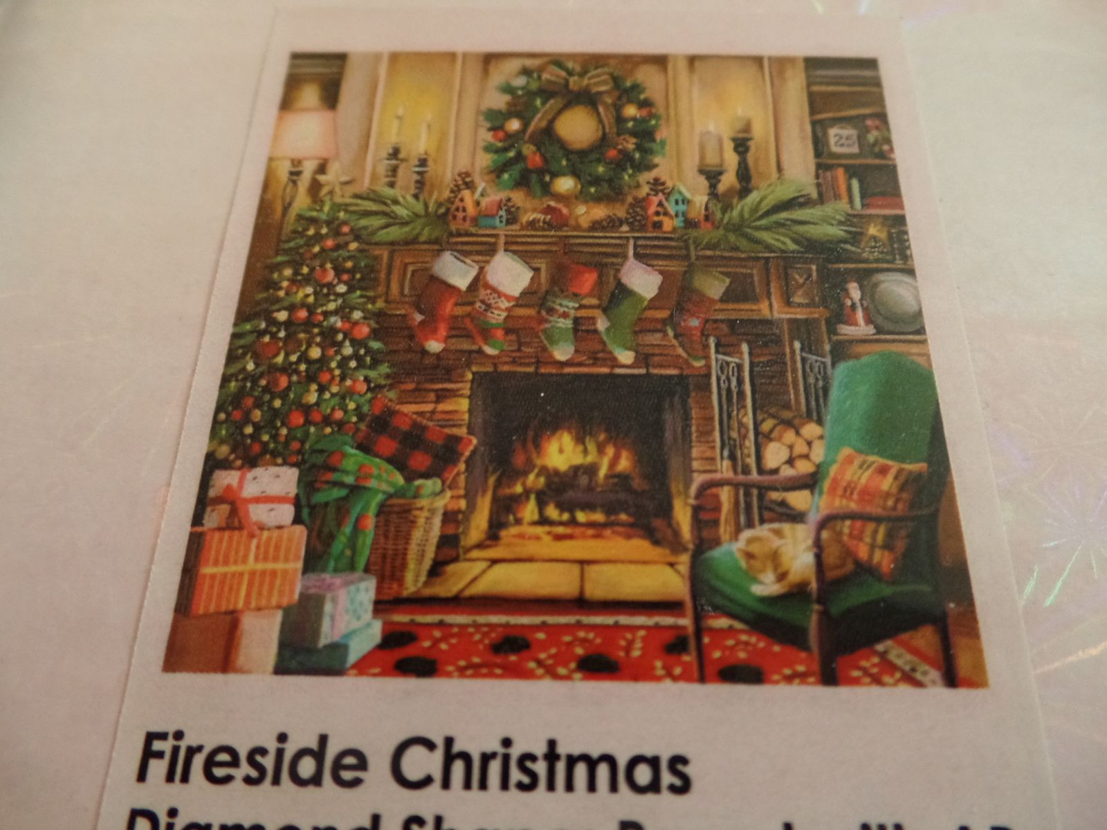 Fireside Christmas Diamond Art Club