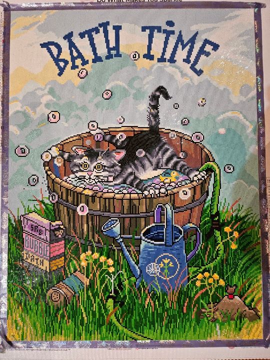 ダイヤモンドアートクラブ Bathtime キット Bath Time – Diamond Art Club
