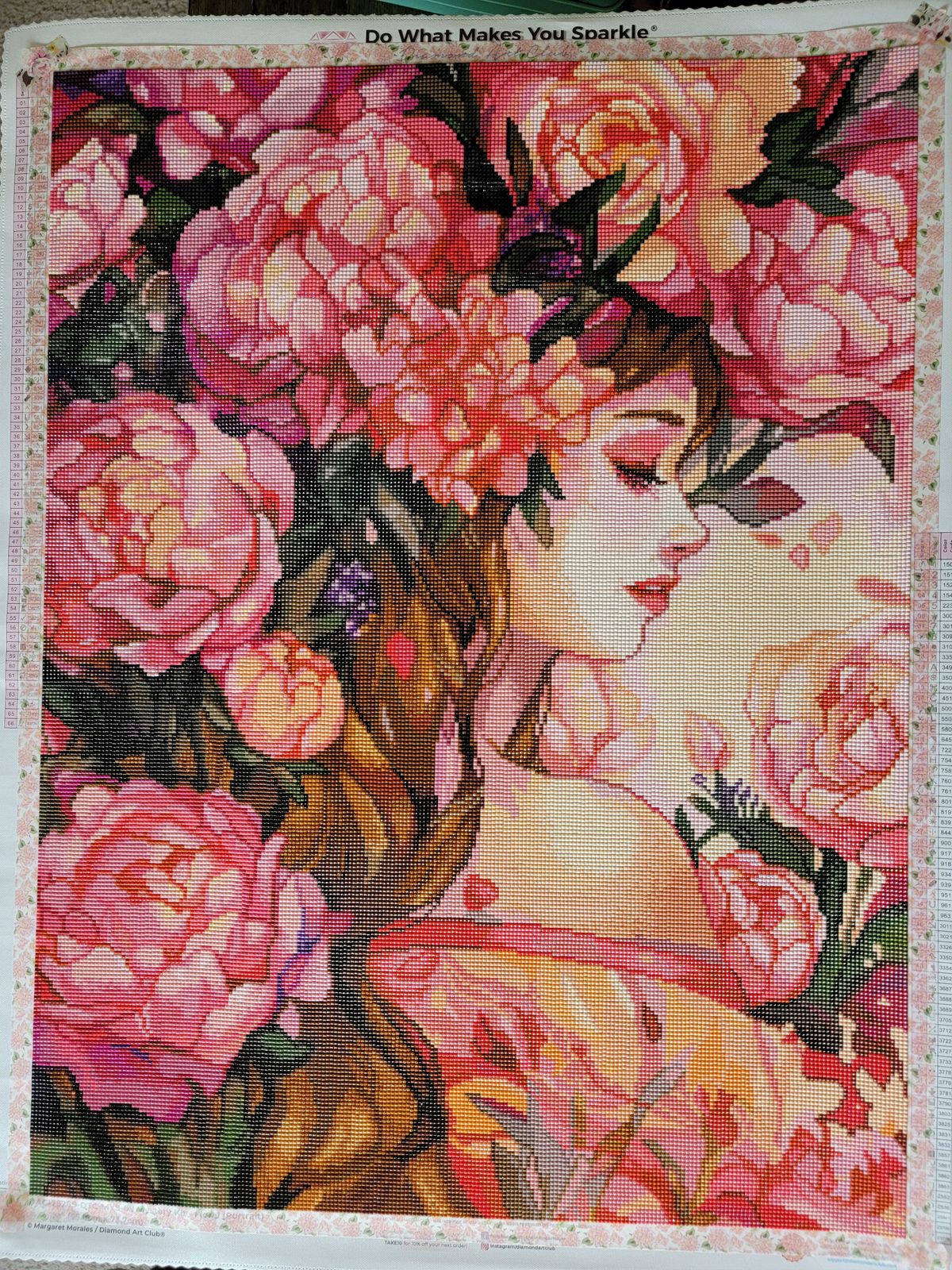 Mystery Kit #68 - Floral (Portrait) – Diamond Art Club