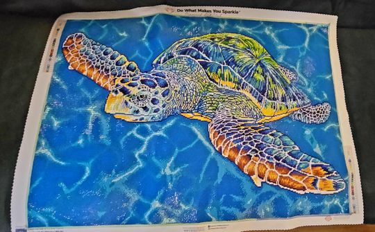 ★Original ART ‘Turtle’ Aquatic Sea Turtle | Original 36x36 Acrylic Painting in