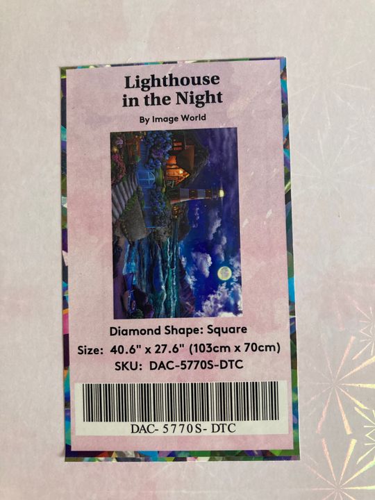 ダイヤモンドアートクラブ Lighthouse in the Night Lighthouse in the Night – Diamond Art Club