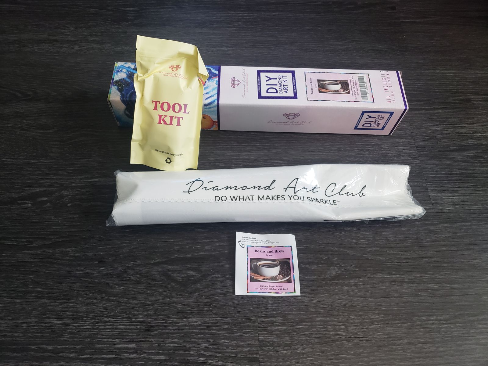 Beans and Brew Diamond Art Club