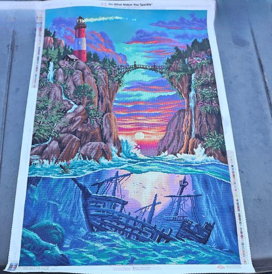 Sunset Crossing – Diamond Art Club