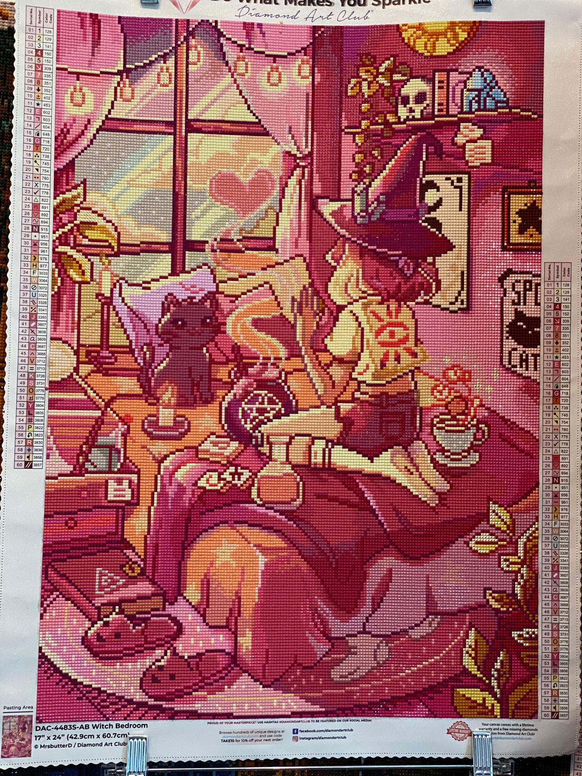 Witch Bedroom Diamond Painting | Diamond Art Club®