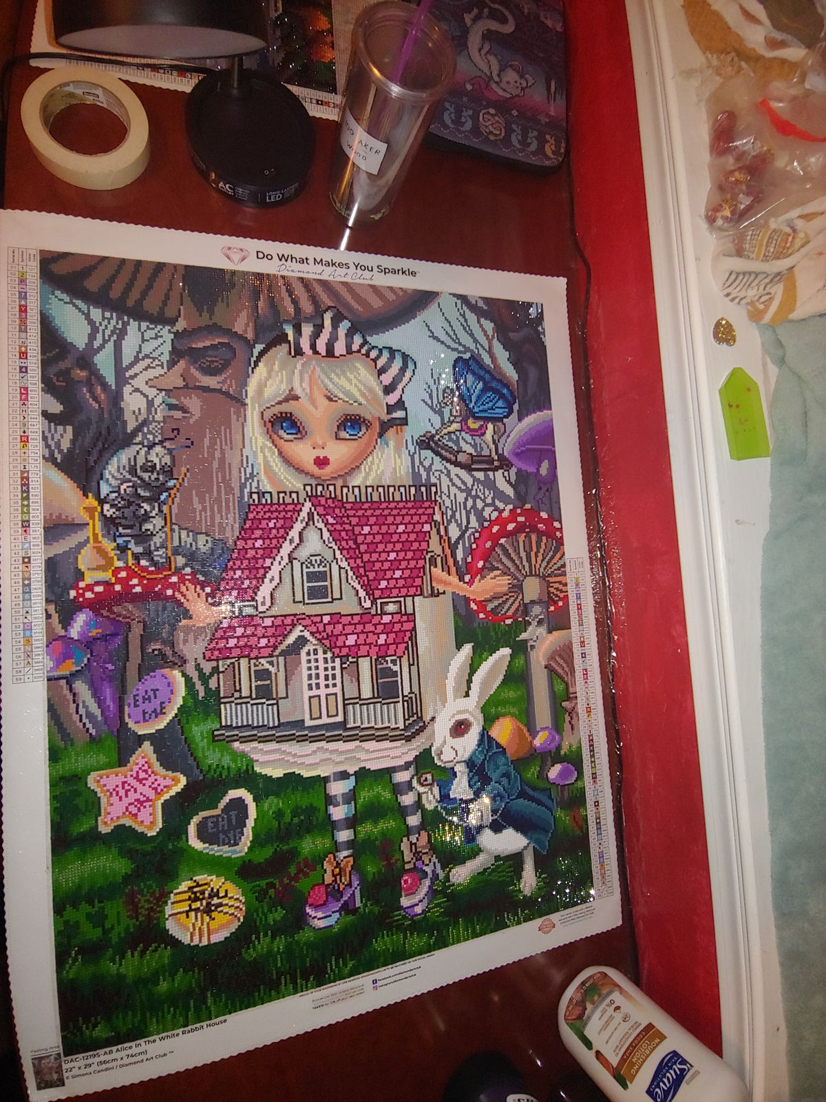 Alice in The White Rabbit House | Diamond Art Club™
