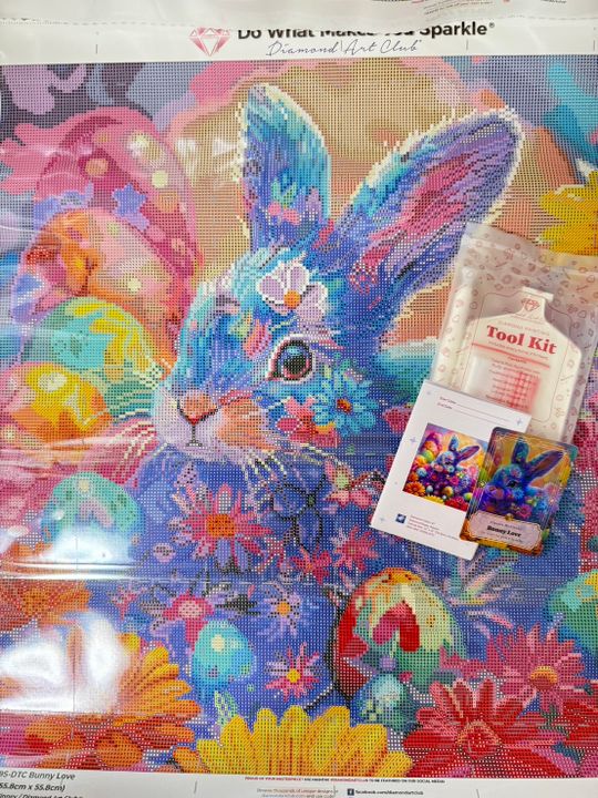 ダイヤモンドアートクラブ　DAC Bunny Love Bunny Love – Diamond Art Club