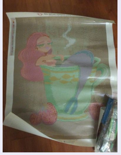 【公式欠品中】DAC ダイヤモンドアート Mermaid Tea Time Mermaid Tea Time – Diamond Art Club
