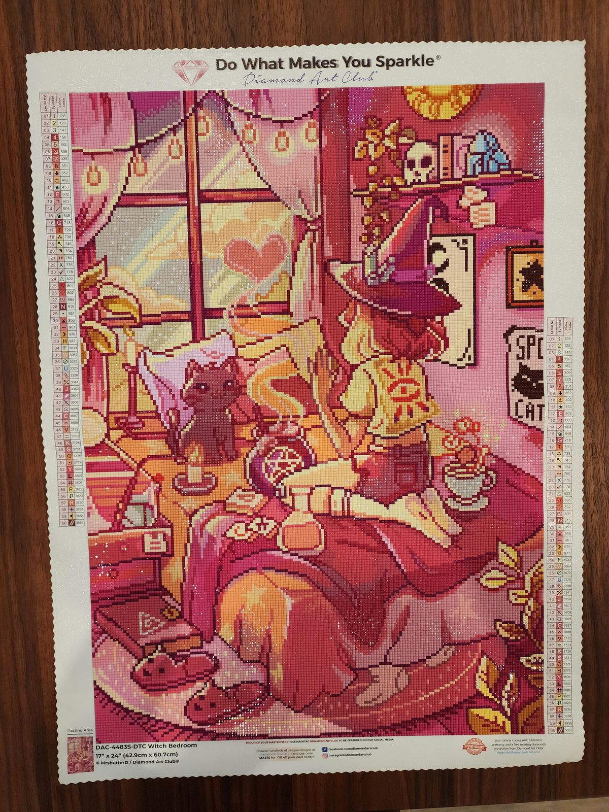 Witch Bedroom Diamond Painting | Diamond Art Club®