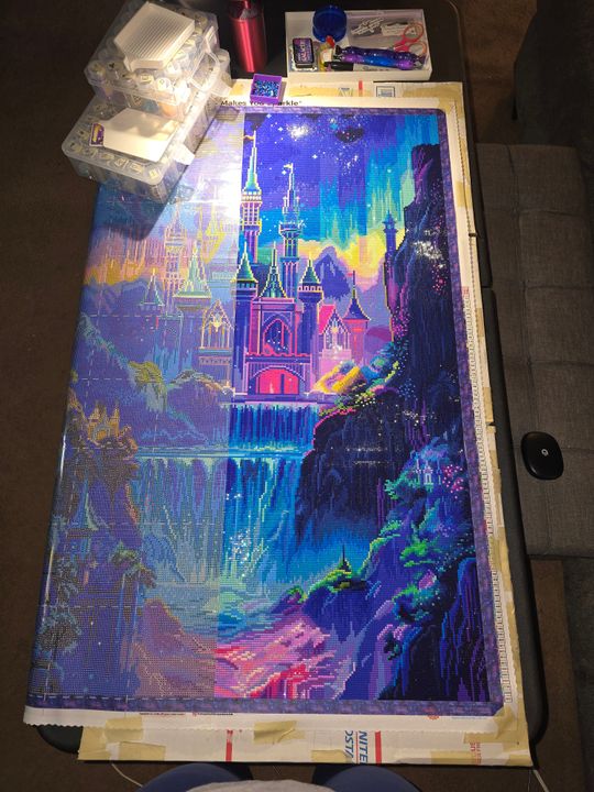 ダイヤモンドアートクラブ Elven Castle キット Elven Castle – Diamond Art Club