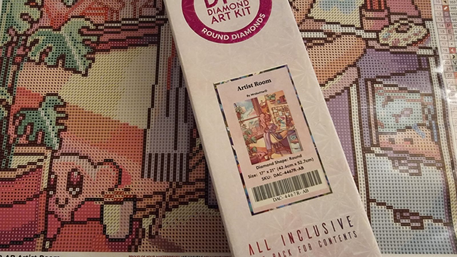 Artist Room Diamond Painting | Diamond Art Club®