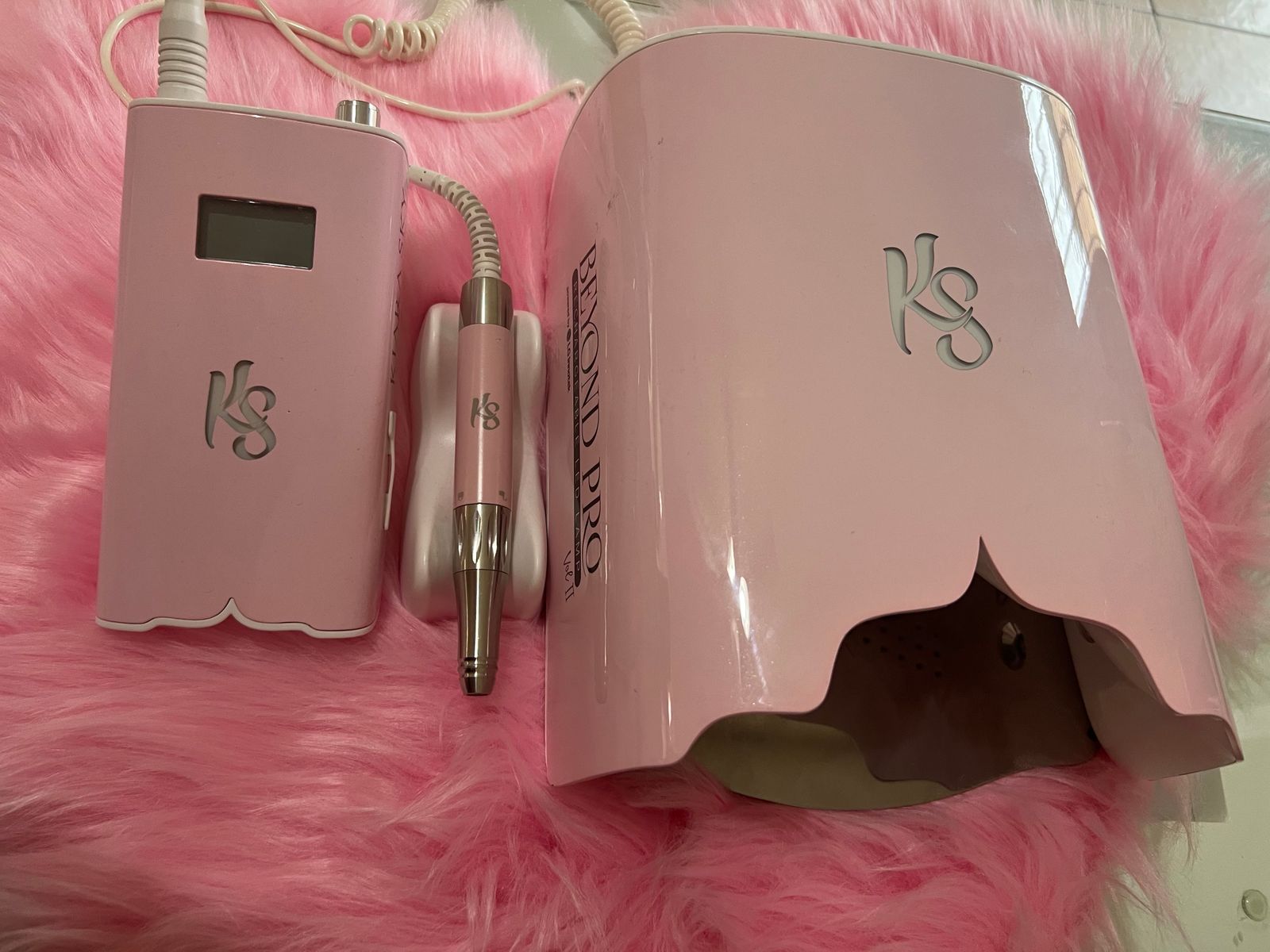 Pink Portable Nail Drill Machine Kiara Sky