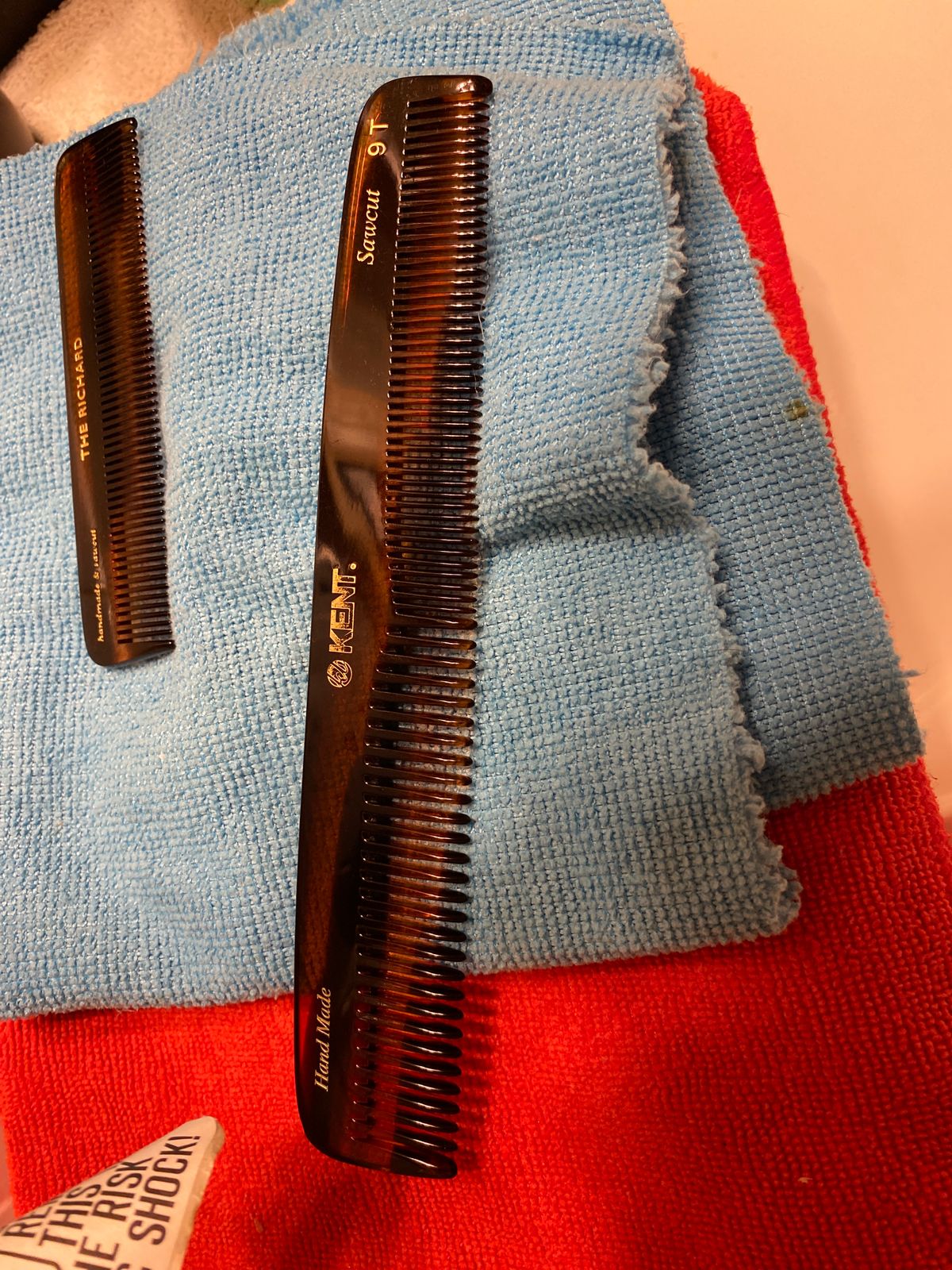 Kent Large Beard Comb Scotch Porter