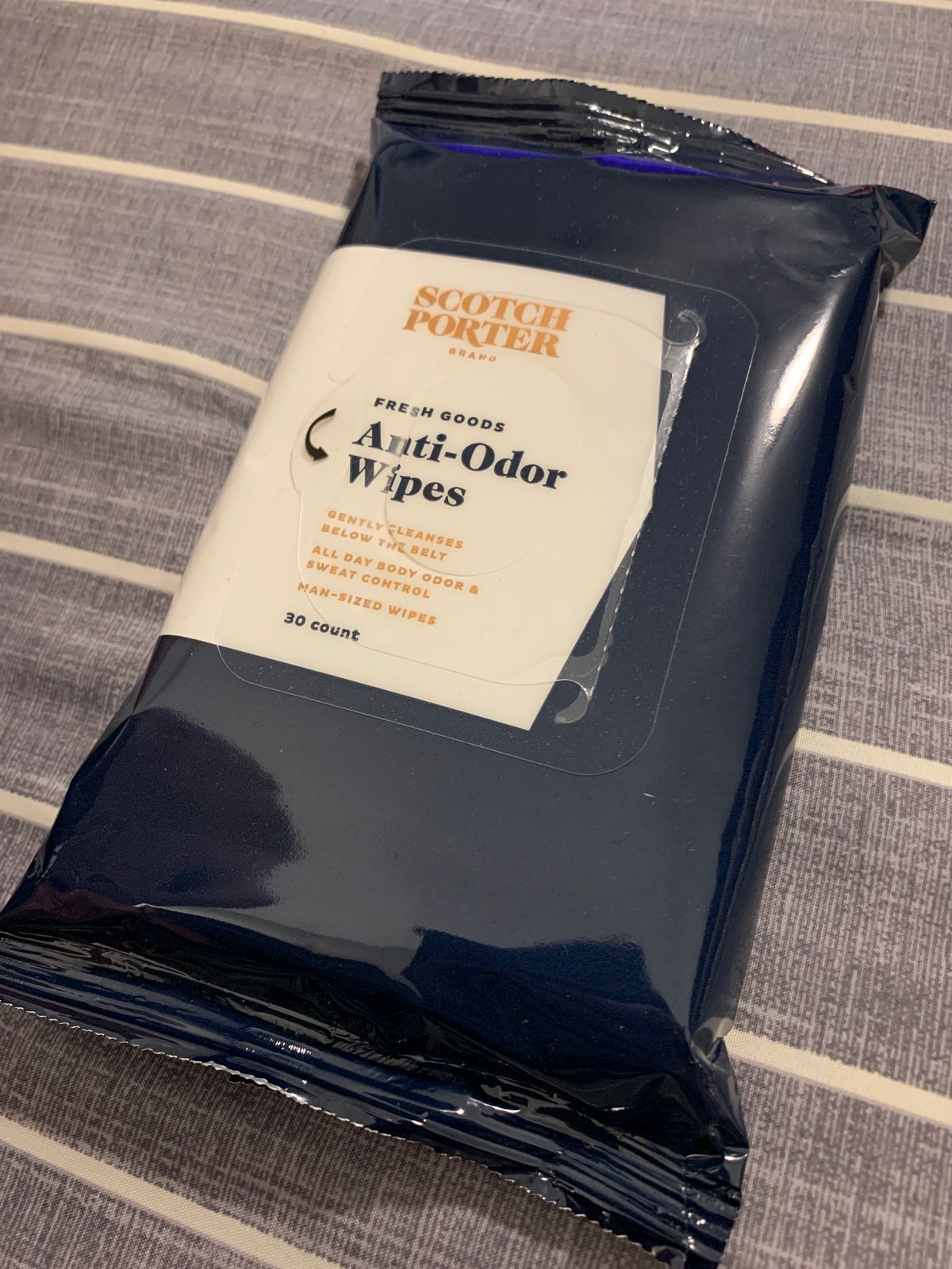 Fresh Goods AntiOdor Wipes Scotch Porter