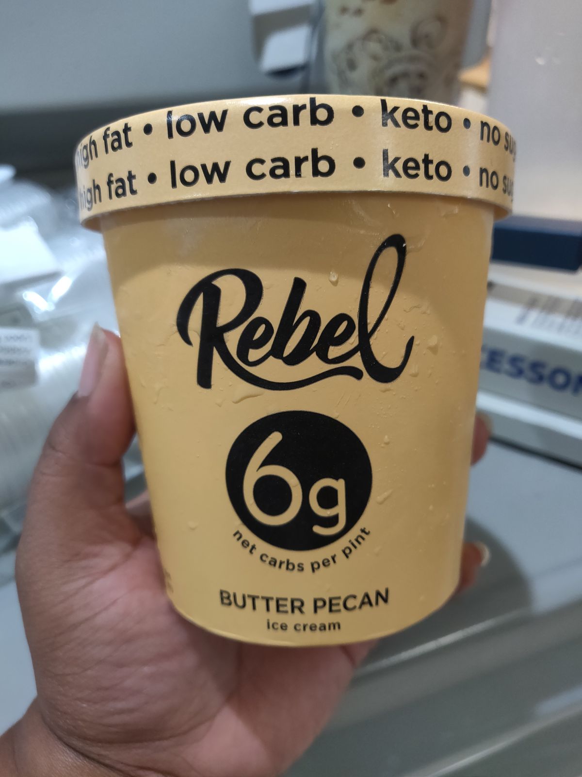 Rebel Ice Cream Butter Pecan