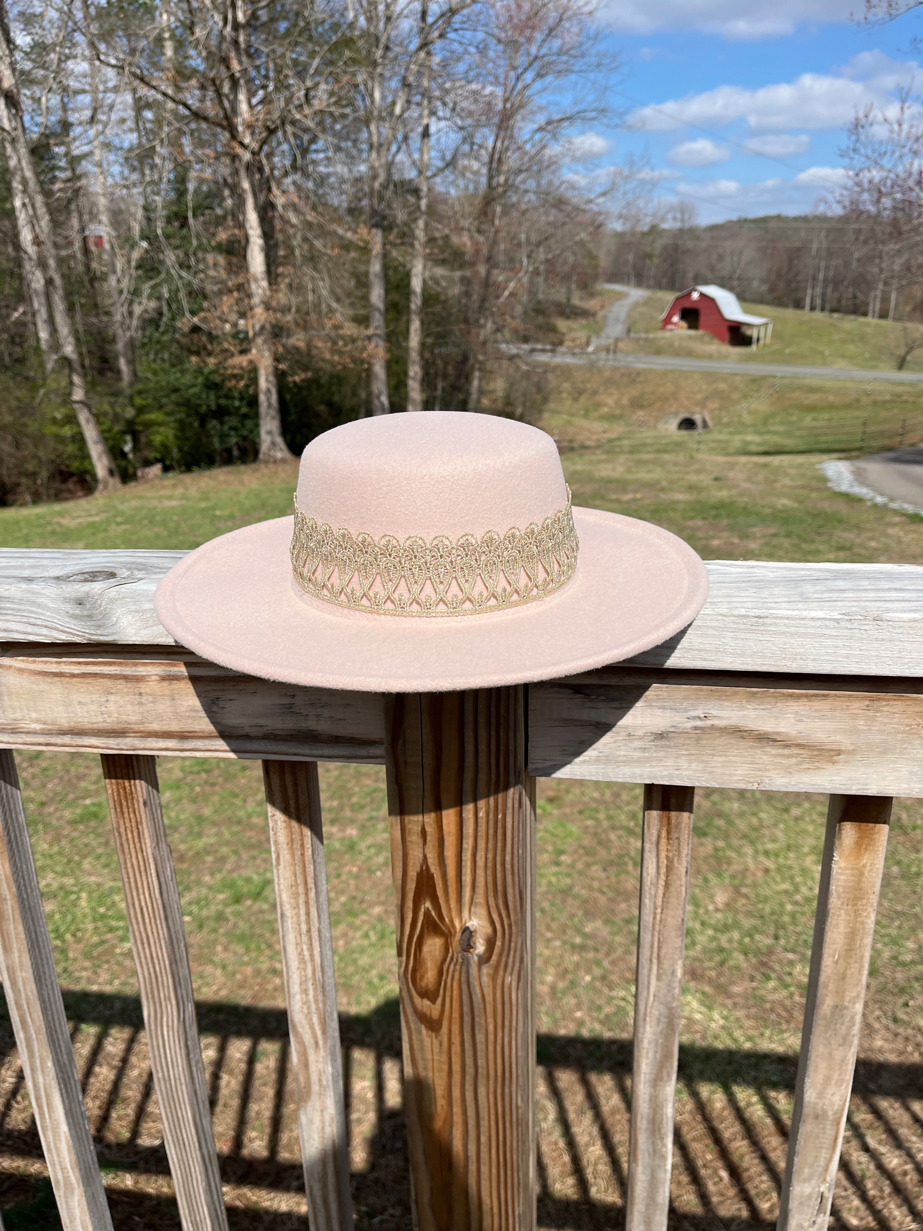 Lack Of Color Sierra Rose Hat Sierra Boater Rose SHOP The