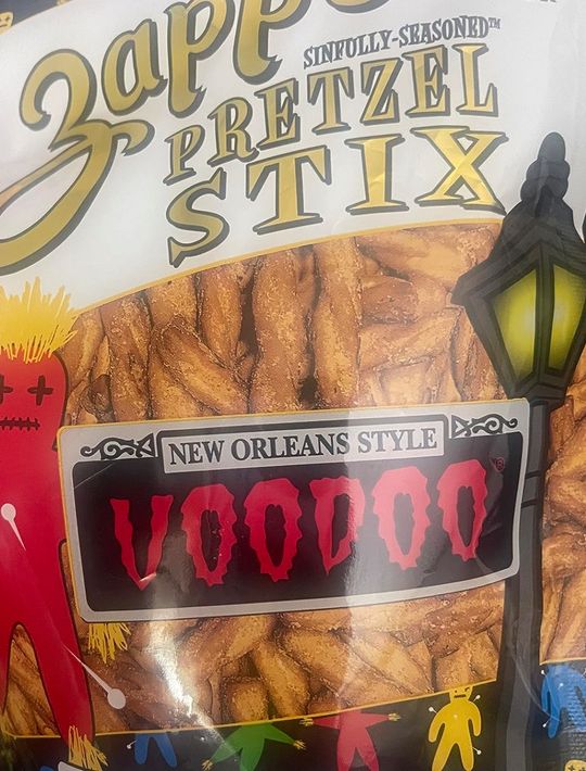 Zapp's Sinfully Seasoned Pretzel Stixs Voodoo 16 oz. Utz Quality Foods