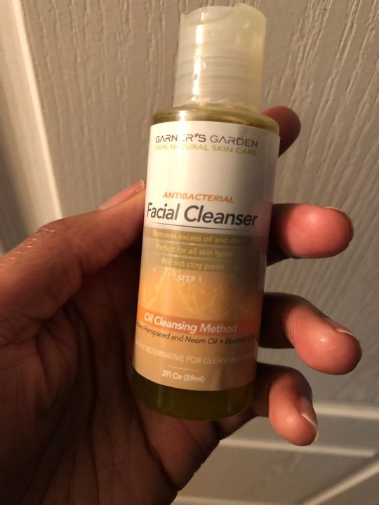 Antibacterial Facial Cleanser Natural Oil Face Wash