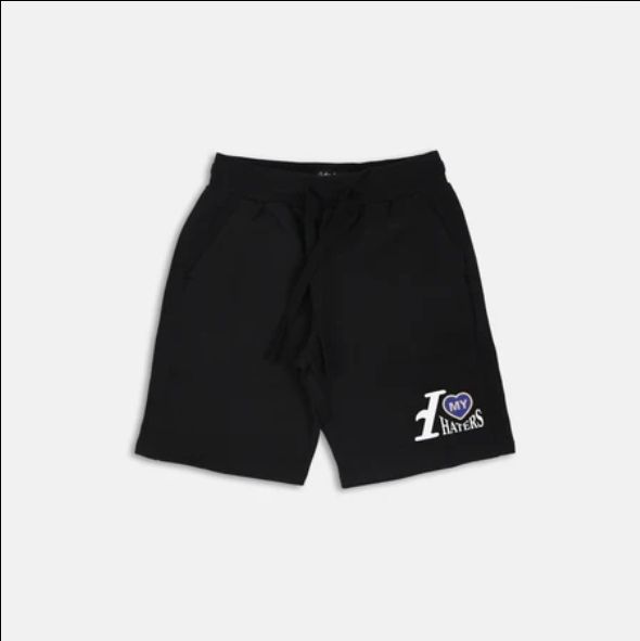 【U LAN】May Bokashi Knit Short Pants I Love My Haters Embroidered Short – Outrank Brand