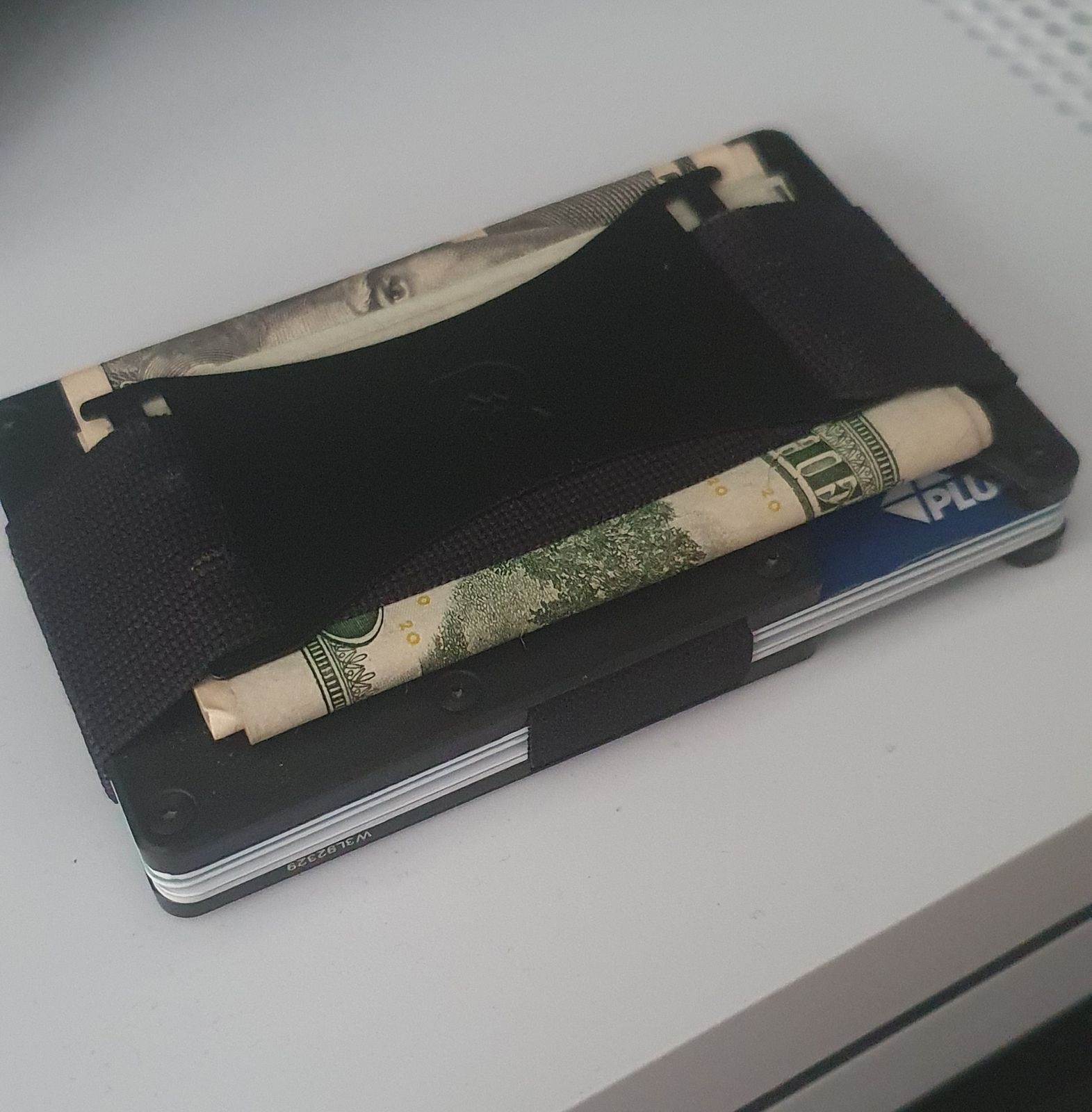 The Ridge Wallet Aluminum Black The Ridge UK