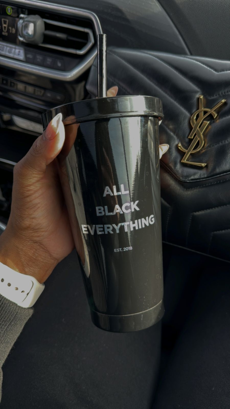 【Blvck Paris】★コーヒーカップ★ Blvck Coffee Cup 500ml Blvck Paris | Black Coffee Cup in Stainless Steel