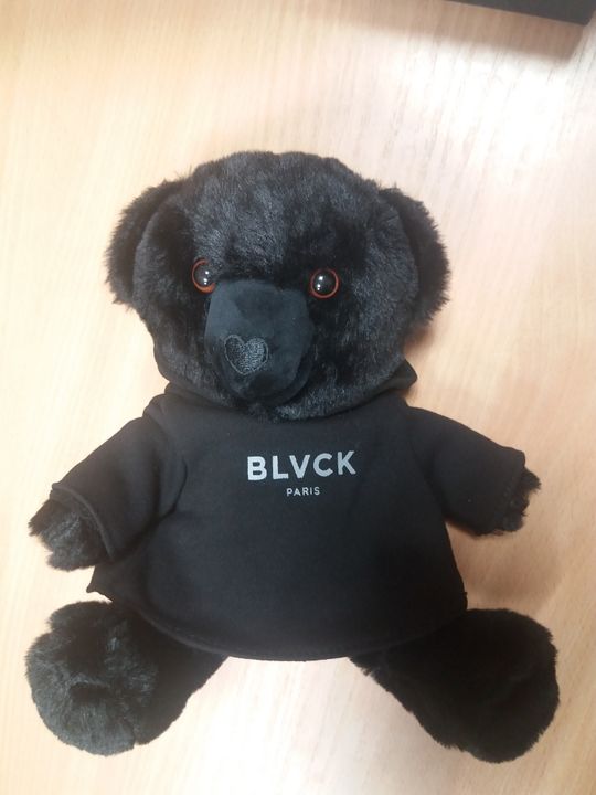 人気ブランド♪ ★ BLVCK PARIS ★ WHTE TEDDY BEAR - Small Blvck Paris | White Teddy Bear