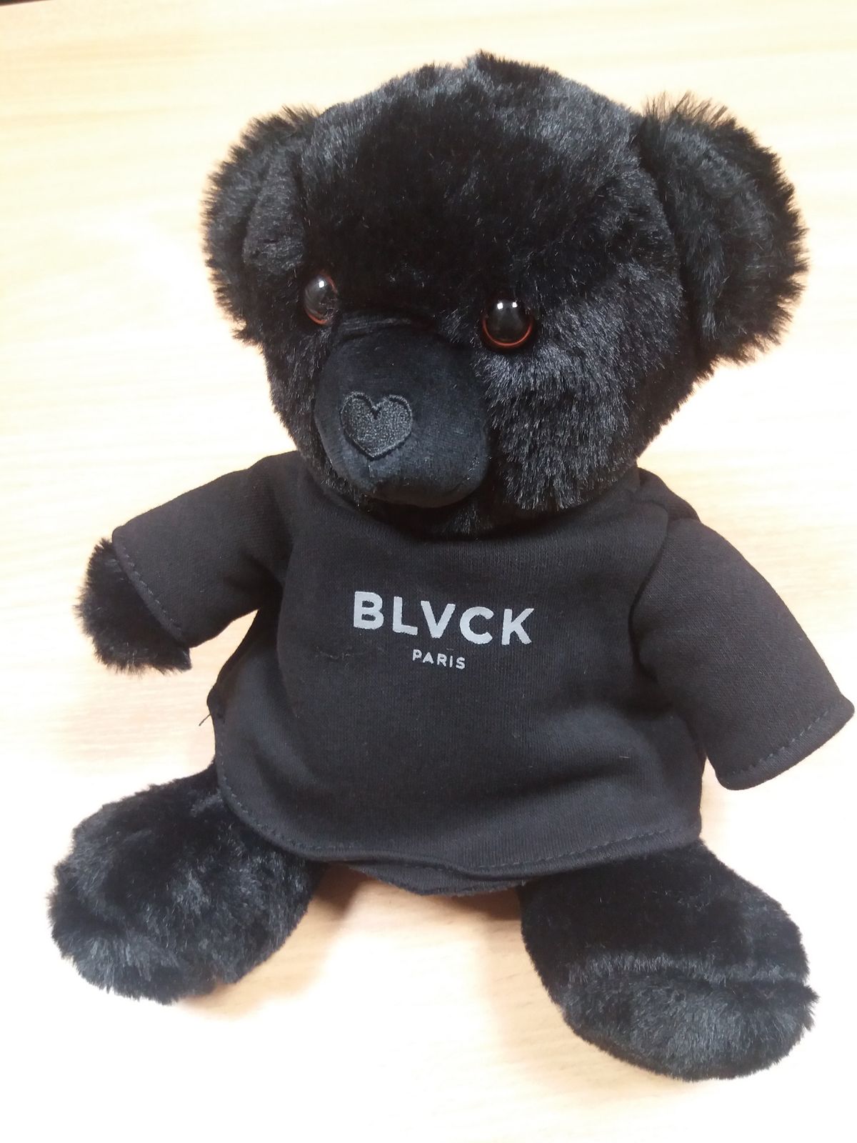 BLACKPARIS ブラックパリ テディベア S Black Teddy Bear | Blvck Paris