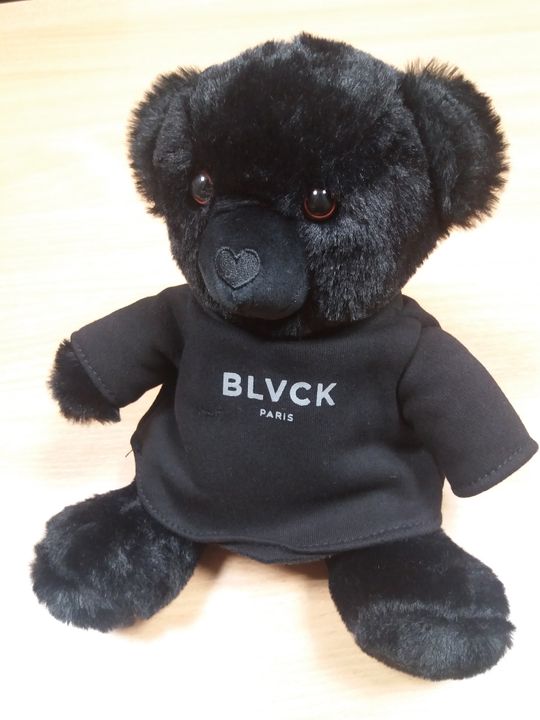 人気ブランド♪ ★ BLVCK PARIS ★ WHTE TEDDY BEAR - Small Blvck Paris | White Teddy Bear