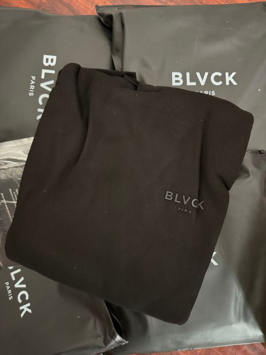 コラボ♪ ★ BLVCK PARIS ★Blvck x UNO Hoodie Blvck Paris x UNO | Oversized Back Cotton Hoodie