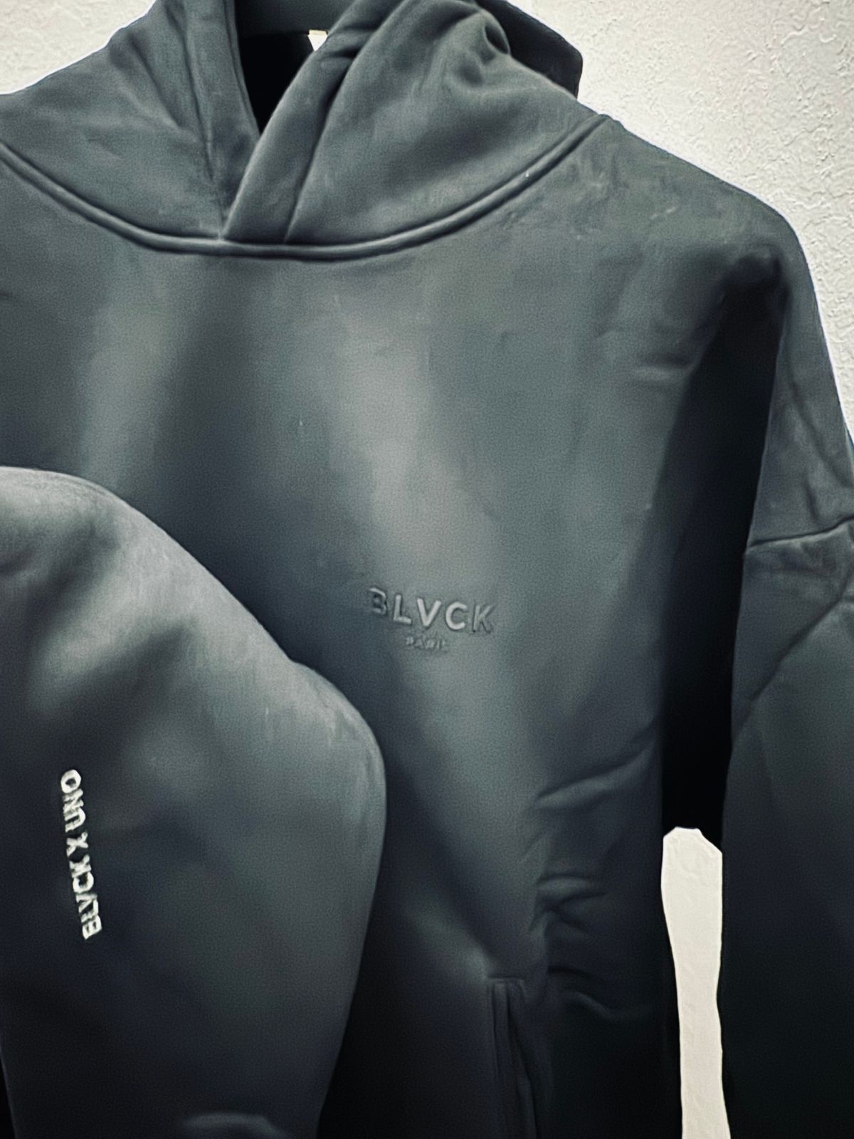 コラボ♪ ★ BLVCK PARIS ★Blvck x UNO Hoodie Blvck Paris x UNO | Oversized Back Cotton Hoodie