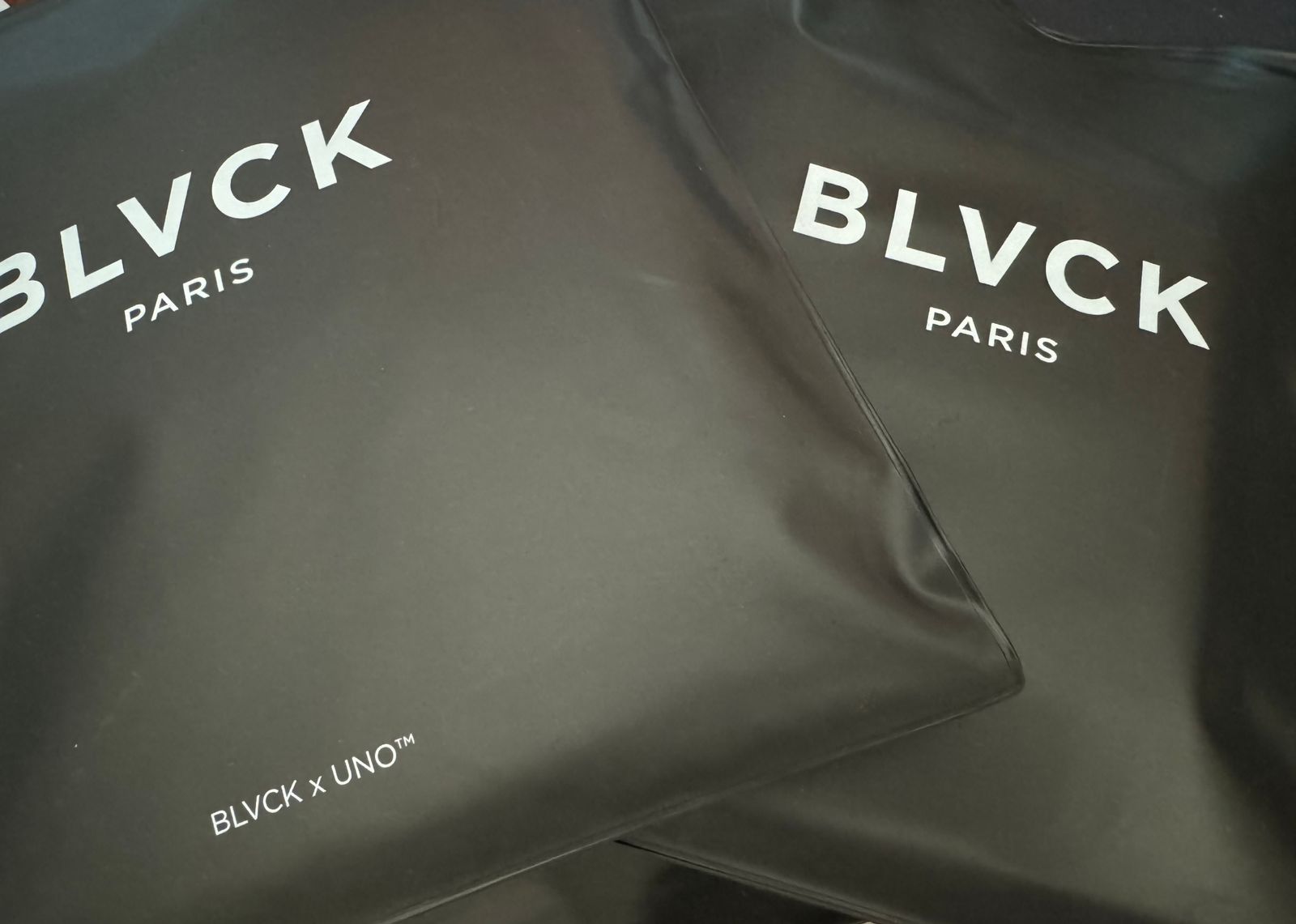 コラボ♪ ★ BLVCK PARIS ★Blvck x UNO Hoodie Blvck Paris x UNO | Oversized Back Cotton Hoodie