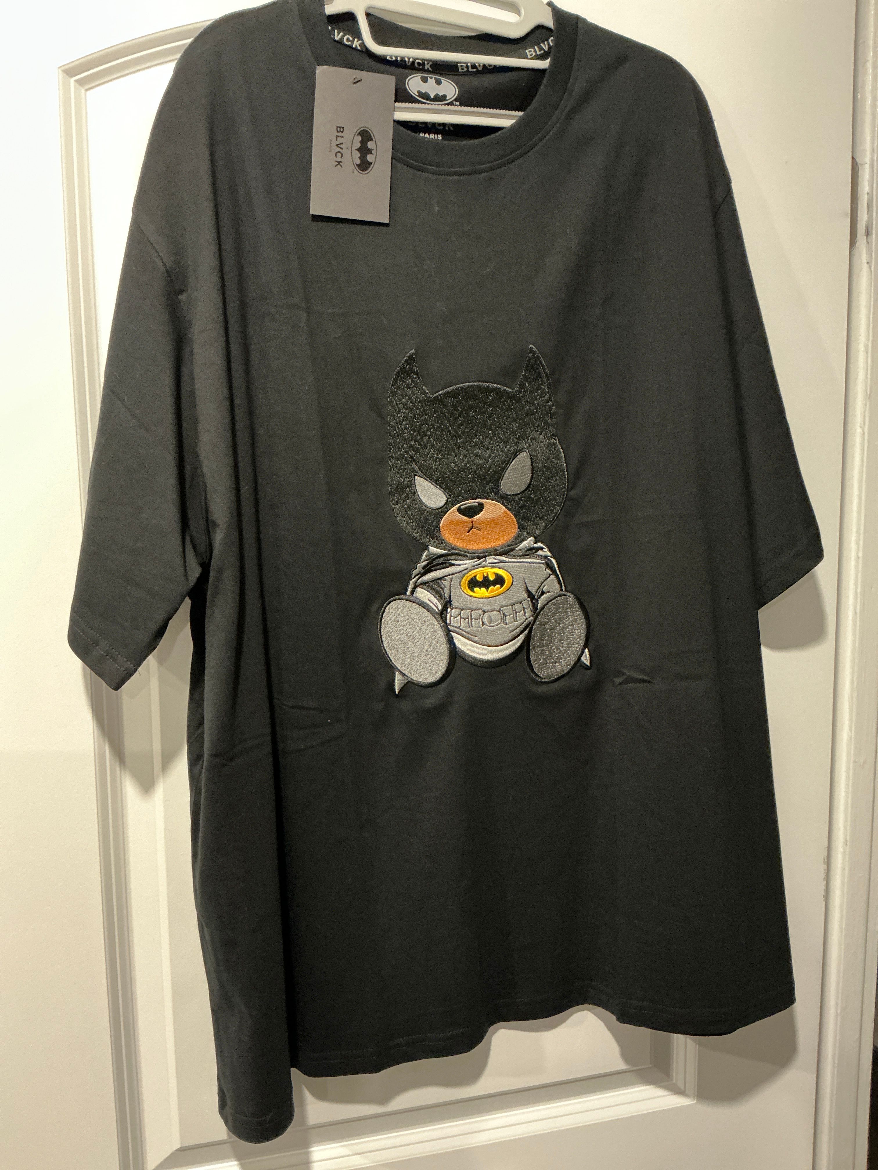 大人気！【 BLVCK PARIS 】Batman x Blvck Teddy Tee Batman x Blvck Teddy Tee